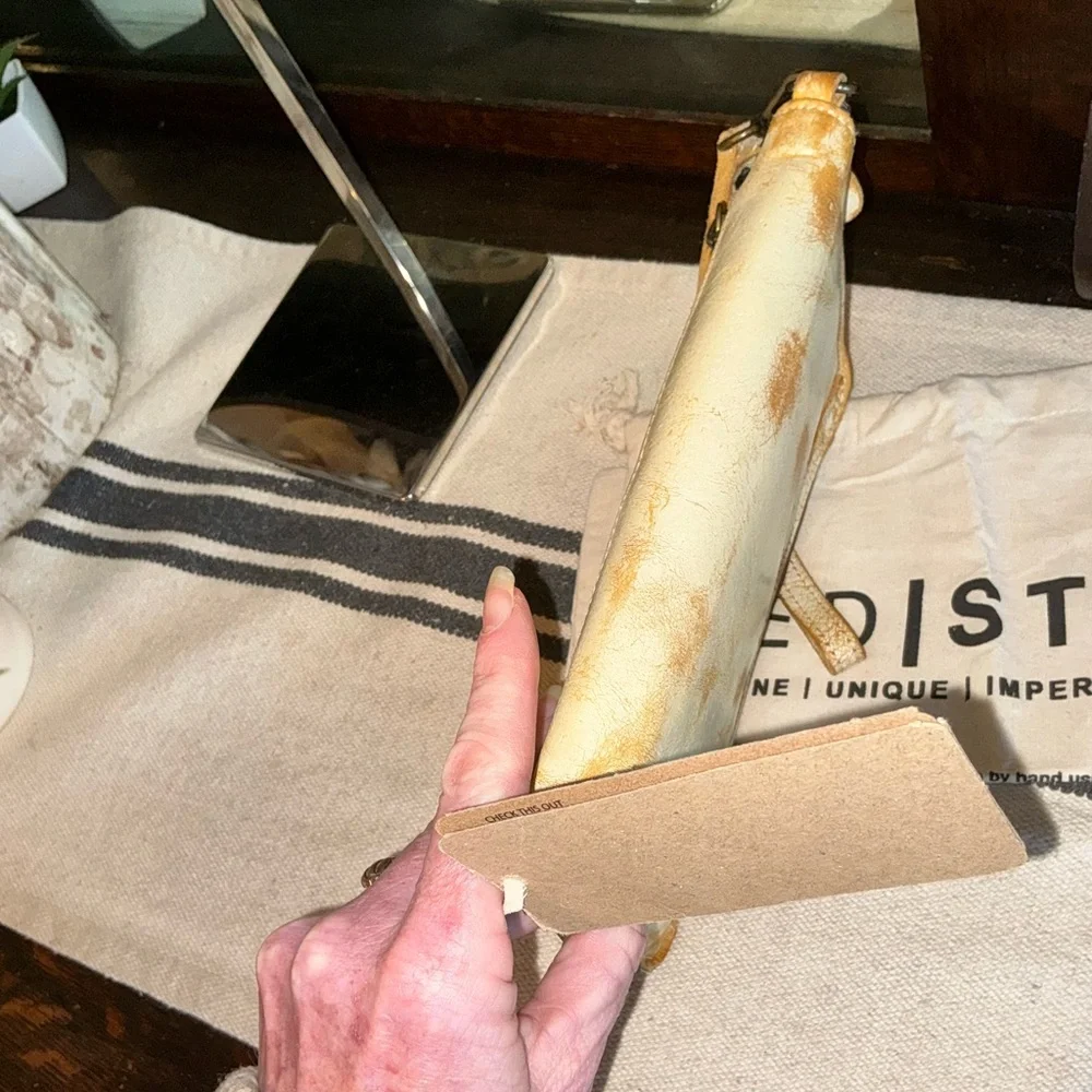 NWT Bed Stu TEMPLETON II Tang Nectar Delux Crossbody Wallet Clutch Retail $185 - Picture 9 of 14